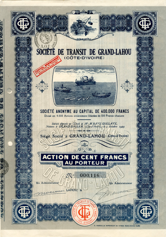 Societe De Transit De Grand-Lahou